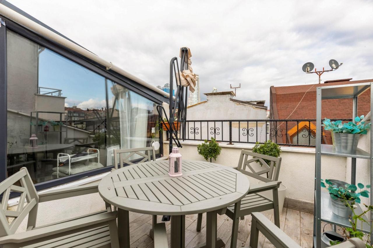 Exquisite Flat With Terrace In Nisantasi Leilighet Istanbul Eksteriør bilde